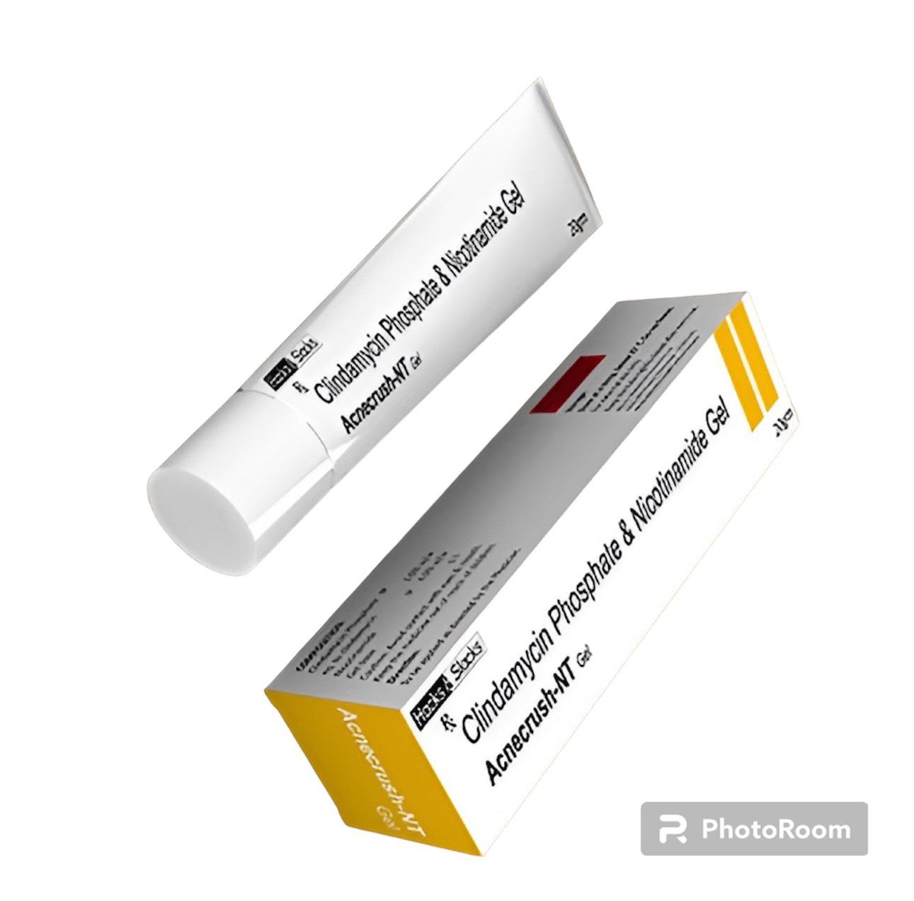 ACNECRUSH - Kem trị mụn Clindamycin Phosphate & Nicotinamide Gel 20gm