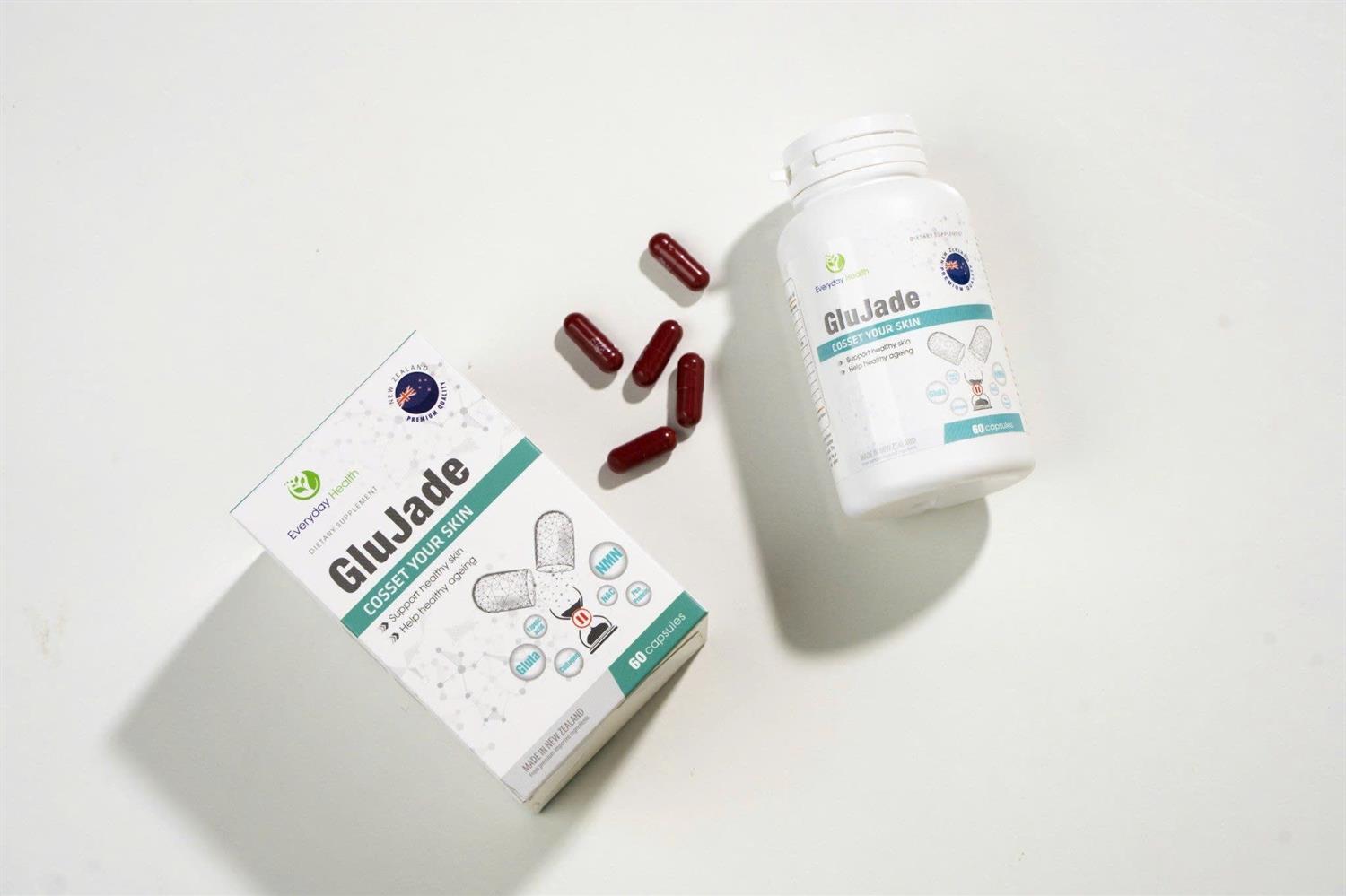 EVERYDAY HEALTH GLUJADE - Viên uống chống lão hoá, phục hồi sức khoẻ
